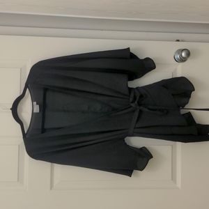 Black ASOS Curve Wrap top, size 22Us